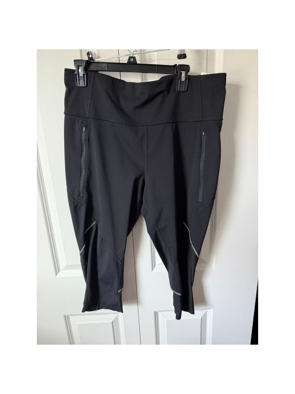 Xersion Black Quick-Dri Capri Pants XXL